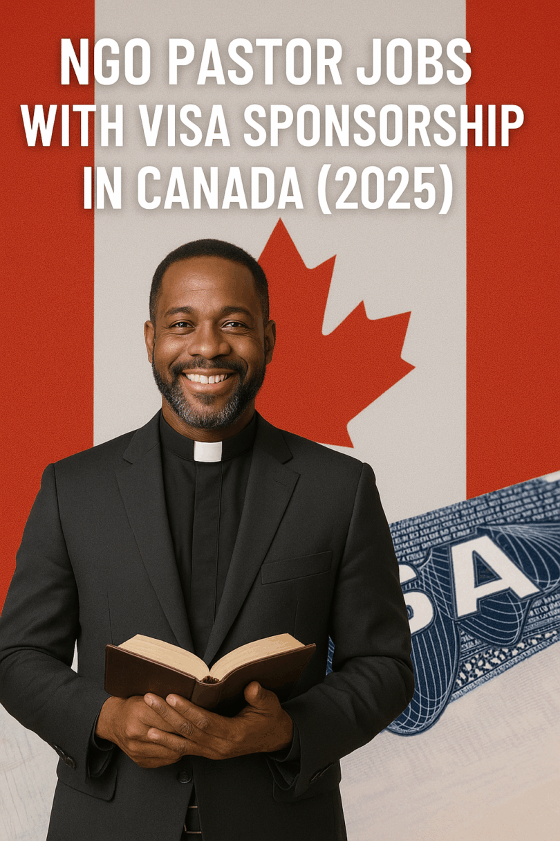 NGO Pastor Jobs with Visa Sponsorship in Canada (2025)